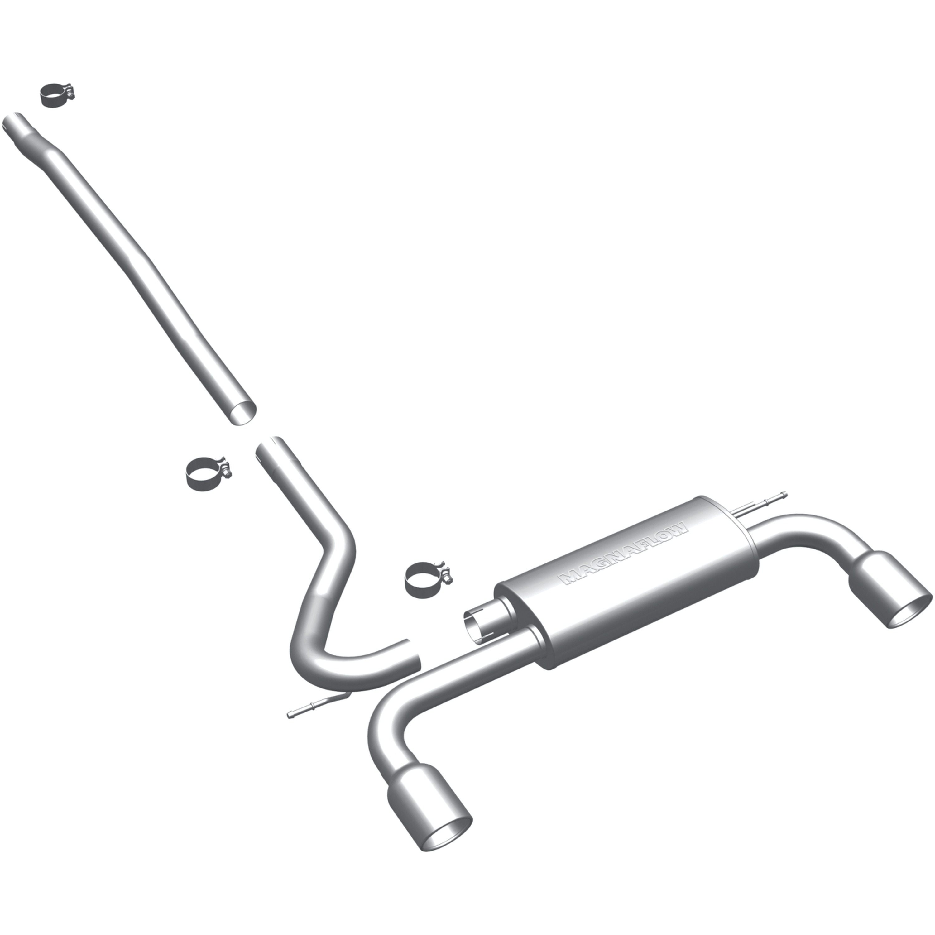 MagnaFlow Exhaust Products 15490 Touring Series Stainless Cat-Back System
